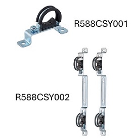 R588CS Stalen wandbevestiging voor modulaire verdelers