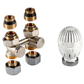 BE387Y014 Kit corps bitube pour raccordement par le sol