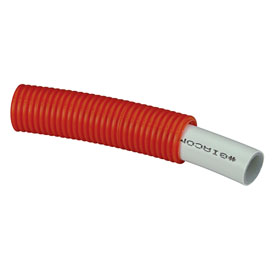 R999R Tube multicouches PEX-AL-PEX avec gaine rouge