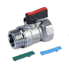 R694 Mini vanne à bille - filet extérieur x intérieur
