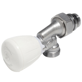 R435TGA Robinet thermostatisable - équerre inverse - volant manuel