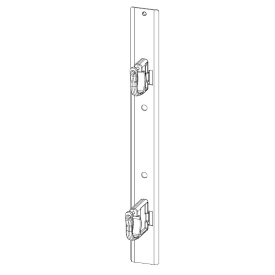 R588CSK Dubbele stalen wandbevestigingen voor modulaire verdelers R580CS en R585CS