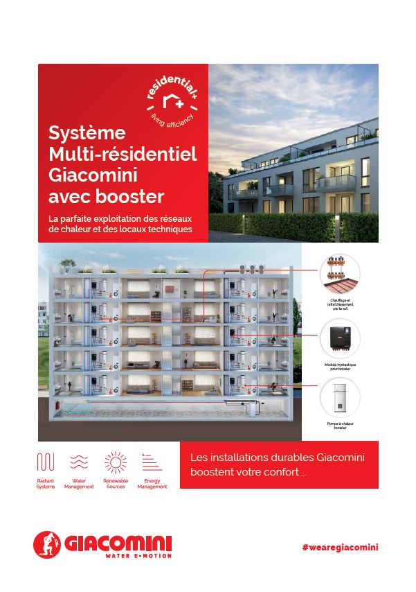 Système Multi-résidentiel Giacomini avec booster
