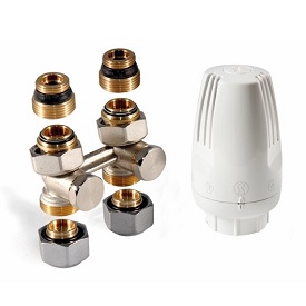 BE387Y018 Kit corps bitube pour raccordement par le sol